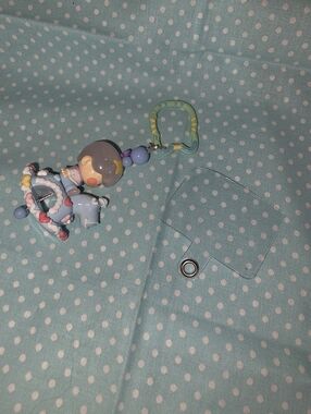 Phone charm keychain popmart